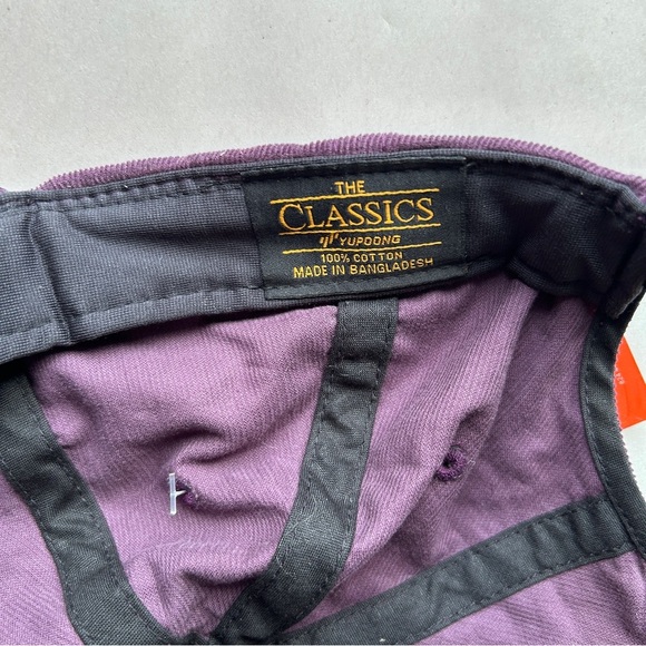 Ripzone women’s Cap Hat Purple Baseball one Size winterbloom corduroy camping - Picture 5 of 8